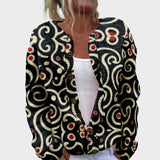 Mia - Jesenski cvjetni kardigan