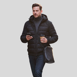 Kalen - Podstavljena Muška Jakna S Kapuljačom