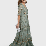 Selora | Halter Bloom Flow Maxi Haljina