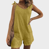 Petra - Kombinezon s vezanjem na ramenima i džepovima