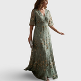 Selora | Halter Bloom Flow Maxi Haljina