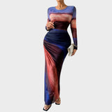 Antonija - Duga haljina s dugim rukavima