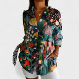 Antonija - Bluza s Šarenim Uzorkom