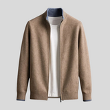 Zoran - Pletena Jakna s Patentnim Zatvaračem