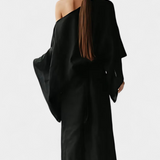 Filipa - Haljina Kimono od Lina i Pamuka s Pojasom