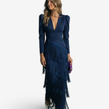Clara™ | Elegantna maxi haljina s resicama