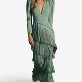 Clara™ | Elegantna maxi haljina s resicama