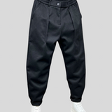 Marcello - Elegantne Hlače Melange